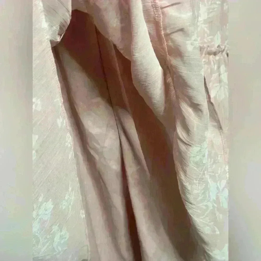 Francesca's mi ami Candice Floral Flounce Maxi Dress (V12) - Picture 5 of 8